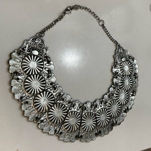 Boho choker necklace